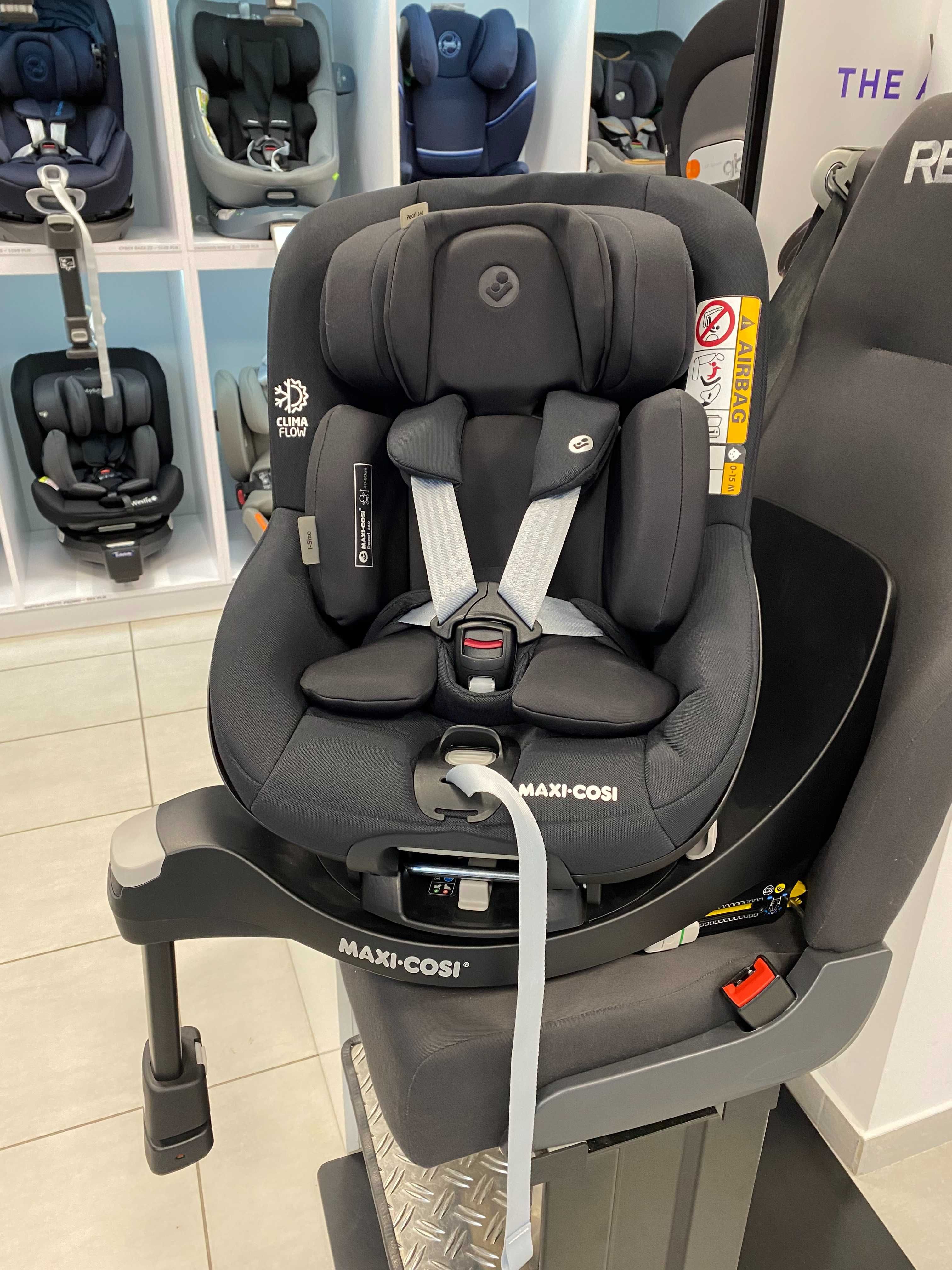 MAXI COSI PEARL 360 siedzisko fotelika obrotowego do 105 cm ISOFIX