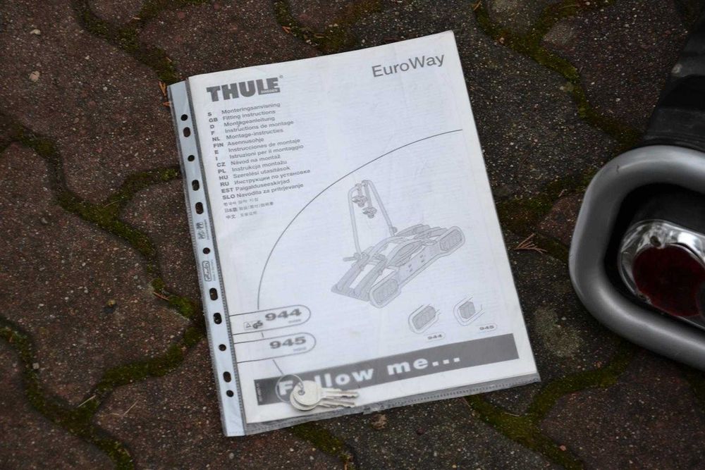 THULE EuroWay 944 Bagażnik Platforma na hak 2 rowery