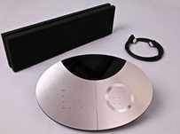 Sistema de som Beo Center 2 da  Bang & Olufsen e Colunas BeoLab 4000