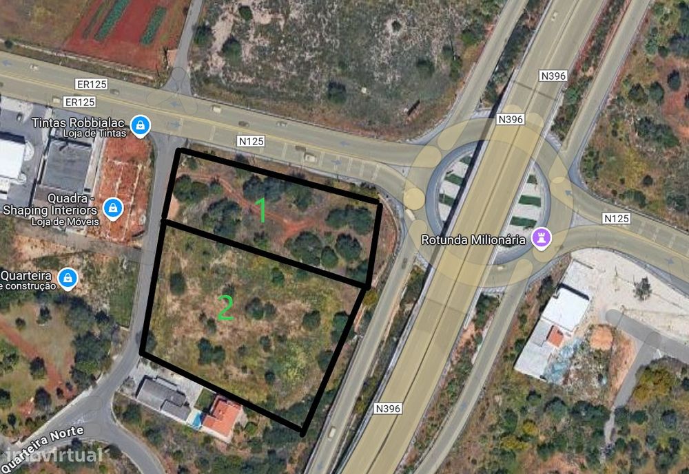 2 Terrenos P/ Construção 4 Estradas Loulé
