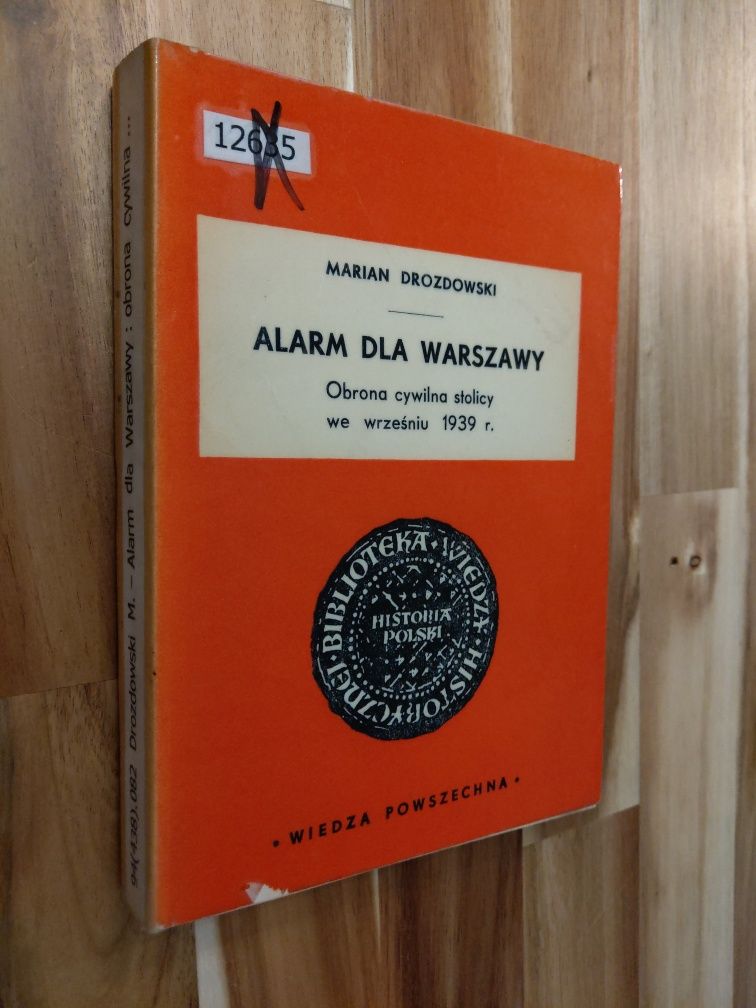 Alarm dla Warszawy Marian Drozdowski
