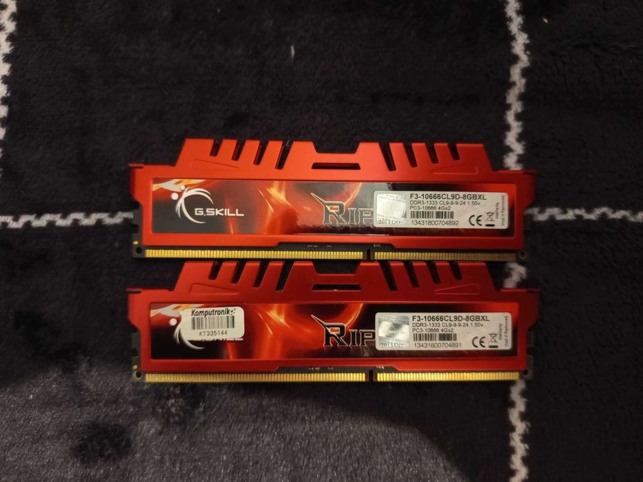 RAM G.Skill RipjawsX ddr3 8GB