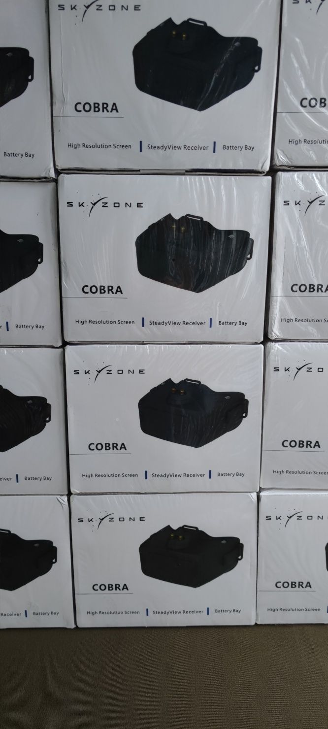 НОВИЙ FPV Шолом Skyzone Cobra X V4 підтримує X,L канали 4.9/5.8/6.0GHz