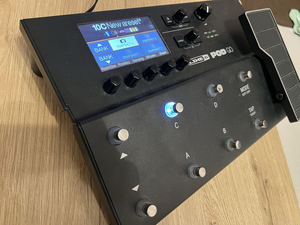 Line 6 pod go multiefekt gitarowy mozliwa zamiana