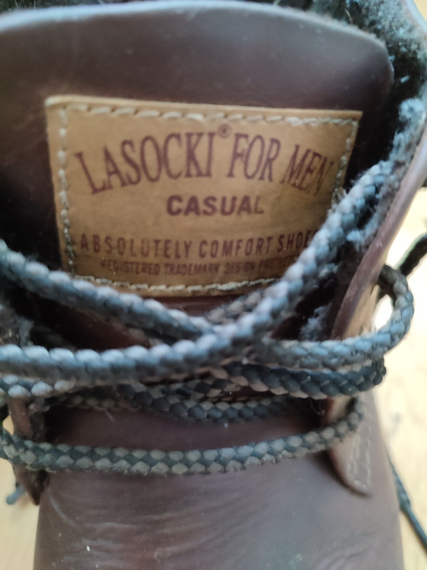 Buty skórzane Lasocki roz 40