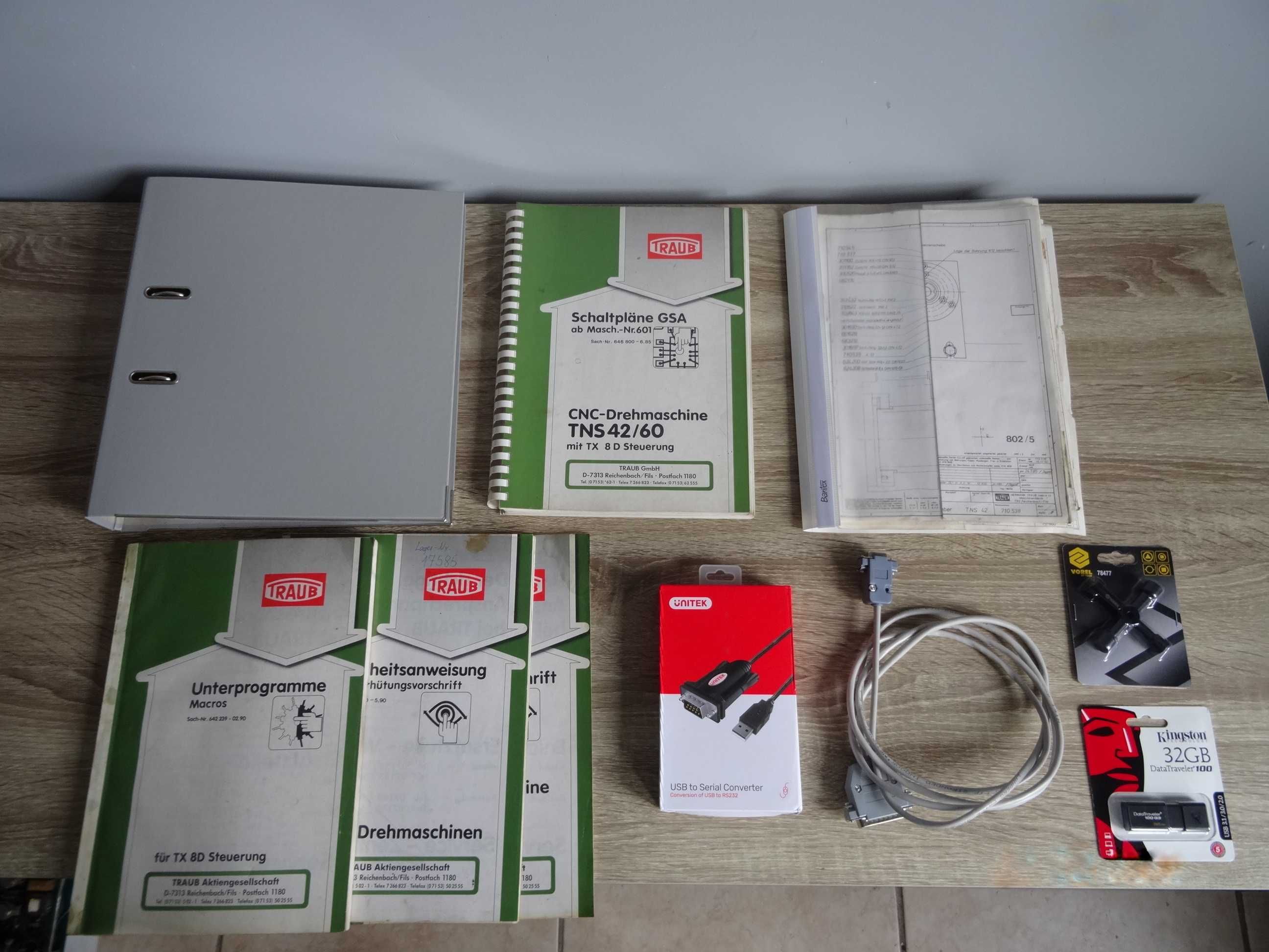 Tokarka CNC TRAUB TNS 60 Zadbana