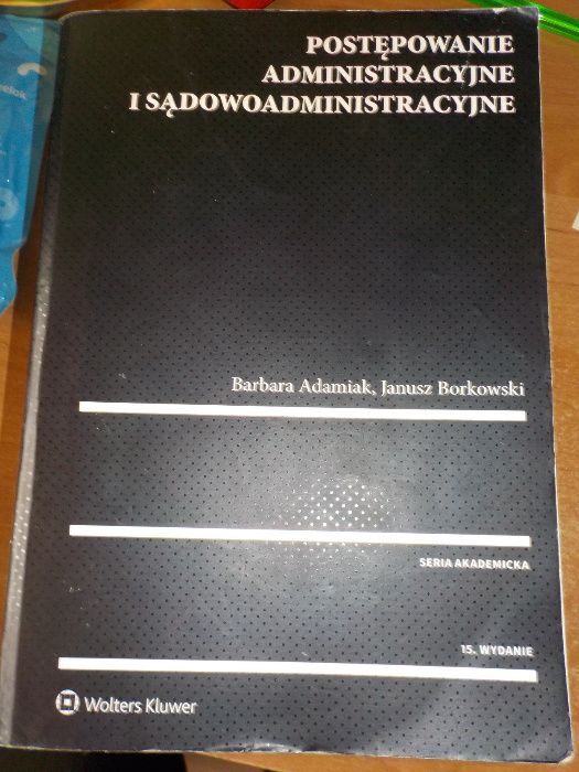 Postępowanie Administracyjne B. Adamiak 2017