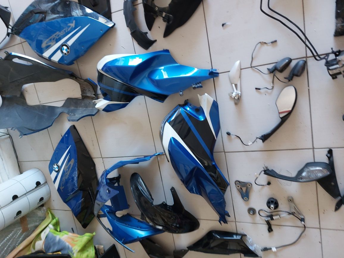 Silnik, chłodnica, owiewki, części bmw k1200 K1300