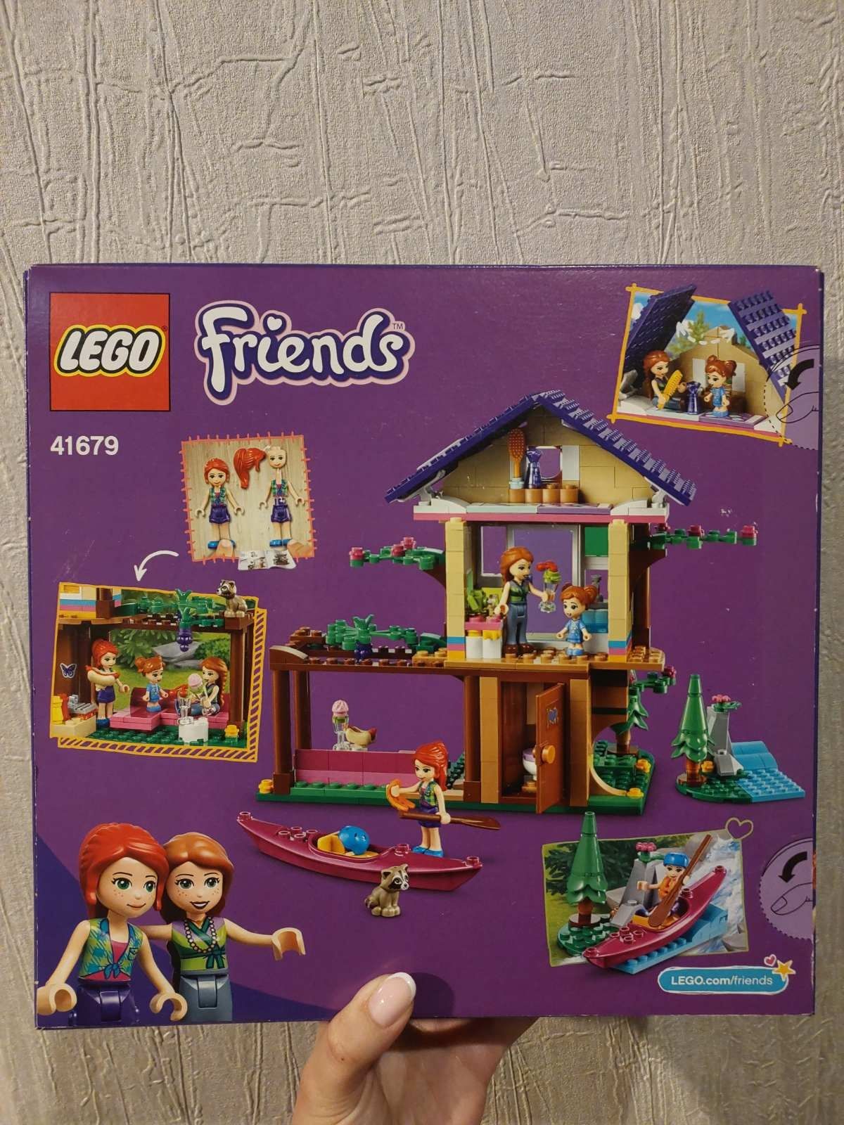 Запечатан! Конструктор LEGO FRIENDS Домик в лесу + ПОДАРОК Lego Dots