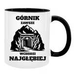 Kubek dla GÓRNIKA, Dzień Górnika, Barbórka, Prezent dla Górnika, 24h