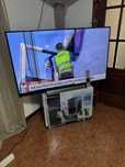 Tv led 55 polgadas toshiba com comando ecra  estalado