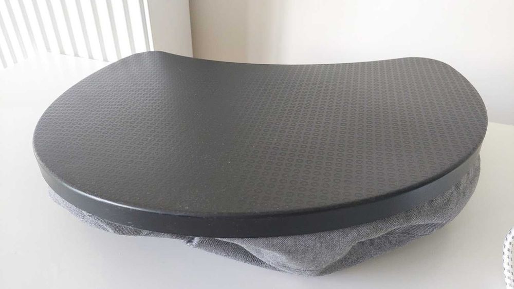 Podstawka pod laptopa wygodna poduszka Ikea Byllan Vissle szary Czarny