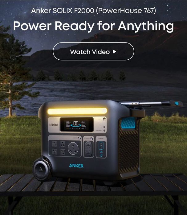 Портативна зарядна станція Anker Solix F2000 (Power House 767),