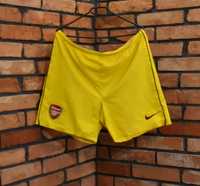 Nike spodenki piłkarskie z majtkami Arsenal oryginał retro 2006  M