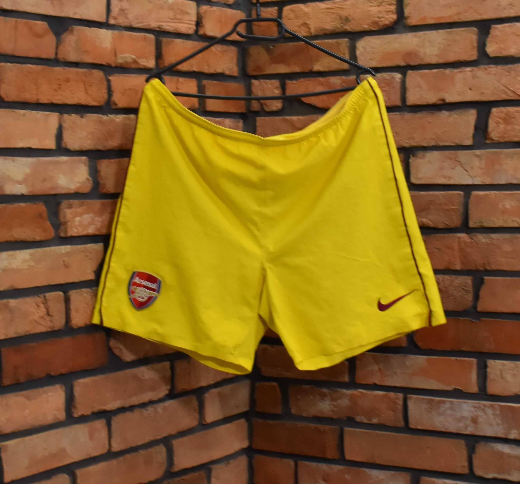 Nike spodenki piłkarskie z majtkami Arsenal oryginał retro 2006  M