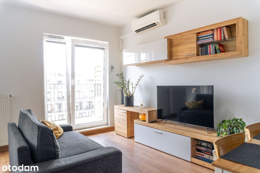 Nowoczesna kawalerka na wynajem – z garażem, balkonem, klimatyzacją