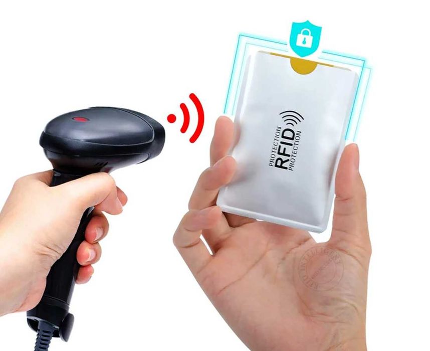 Чехлы. для защиты данных кредитной карты NFC RFID  10шт.