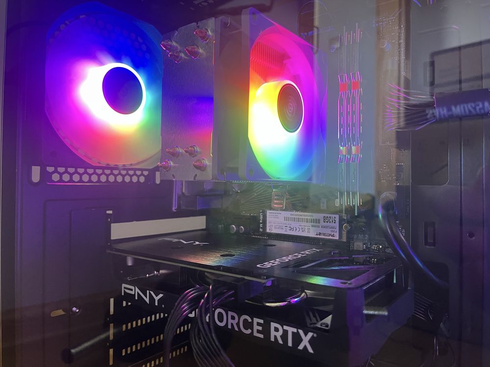 Komputer RTX 4060/RYZEN 5 5600/SSD 512