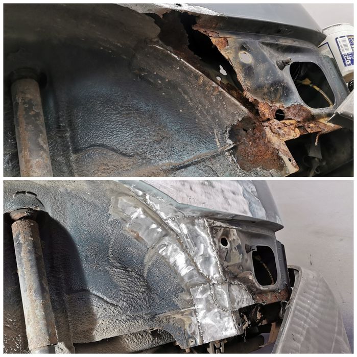 KONSERWACJA PODWOZIA Wymiana progów Blacharstwo - Lakiernictwo