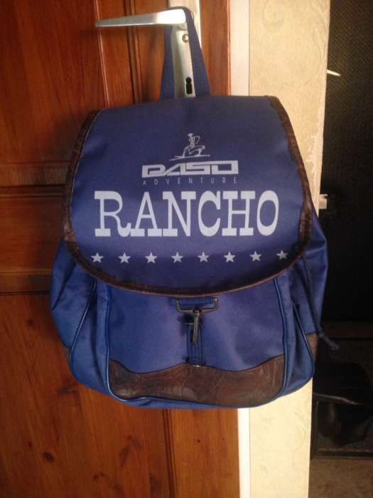 Plecak z USA unikat skóra Paso Adventure Rancho okazja stan idealny