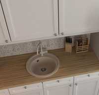 Зручна гранітна мийка кухонна АТ-505 Гранитная мойка кухонная