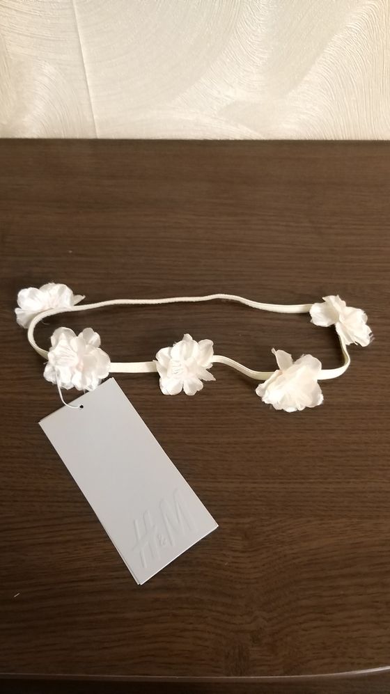 Новая подвязка для невесты на свадьбу H&M