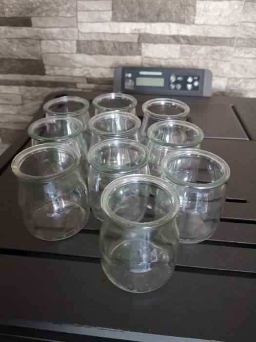 10 potes de vidro para artesanato