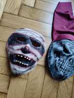 2x maska halloween bal przebierańców