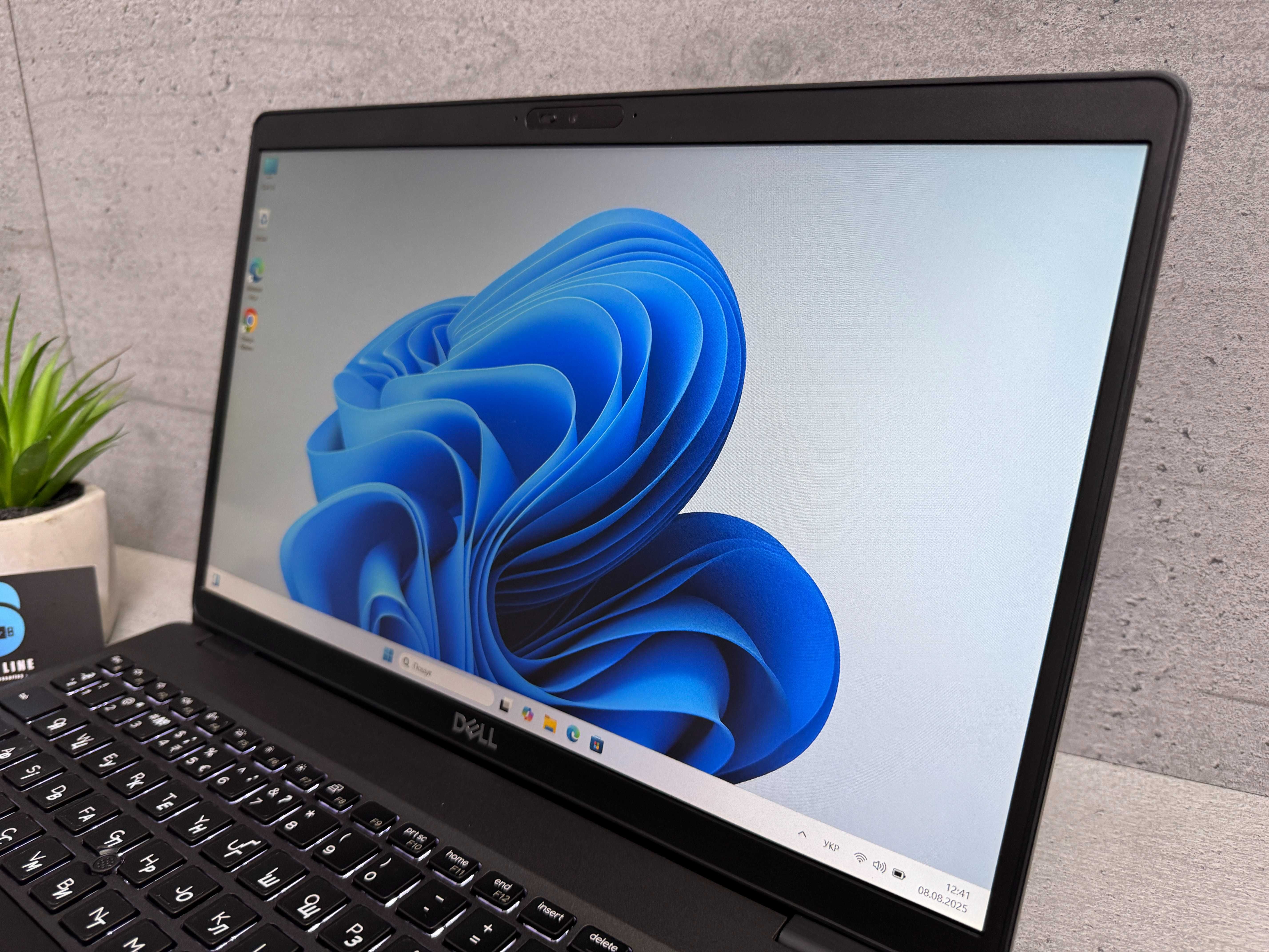 8 ddr4/I5-8265U/256gb ssd/15.6” FullHD ips/Надійний ноутбук Dell 5500