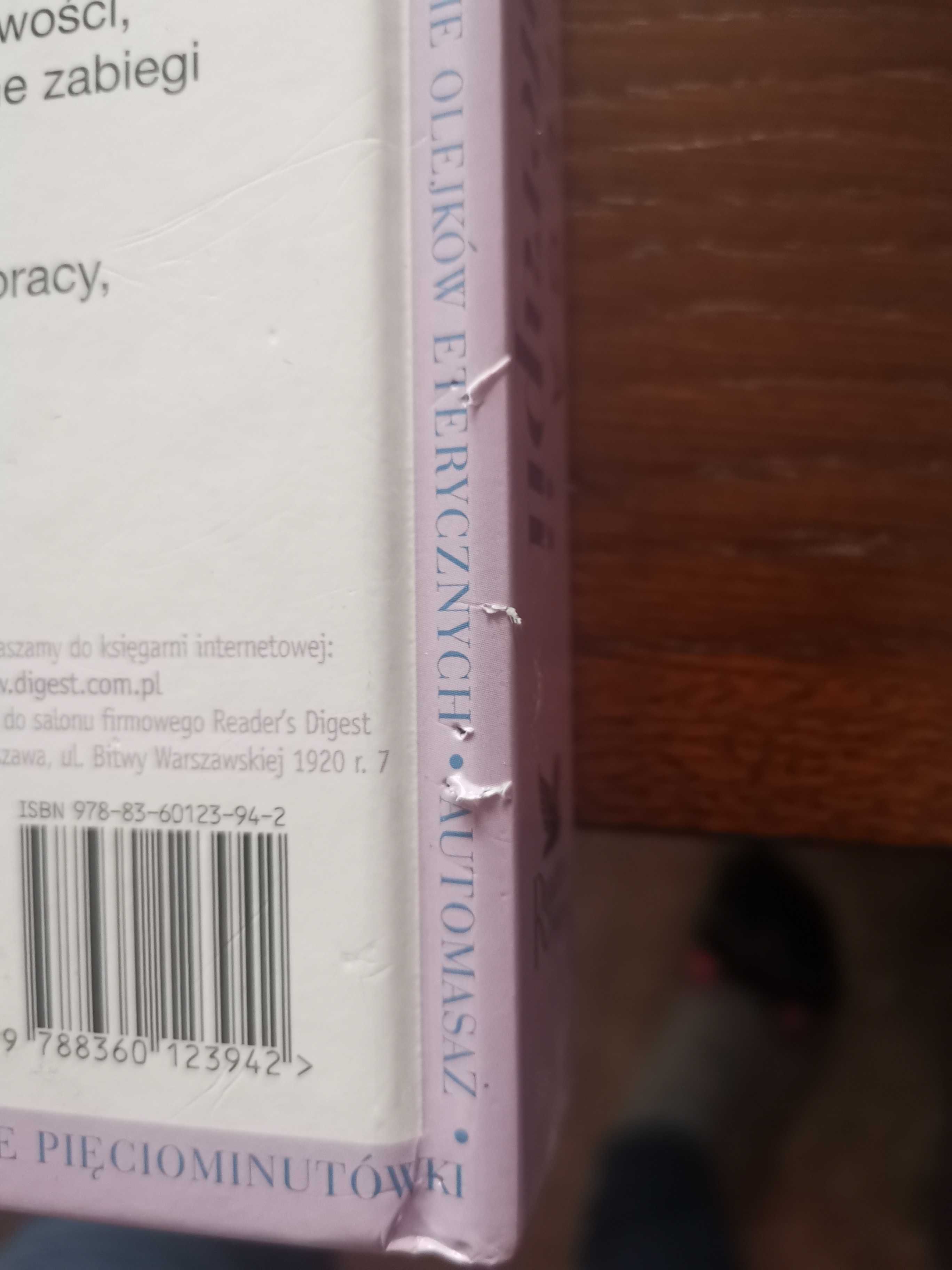 Książka Wielka księga masażu i aromaterapii Reader's Digest