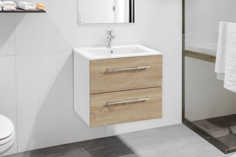 Szafka łazienkowa z umywalką 60x45 cichy domyk NOWU ZESTAM POLECAM