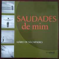 Livro "Saudades de Mim" - Mário de Sá Carneiro