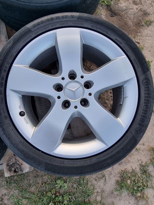 4xfelgi aluminiowe Mercedes 5x112 17"