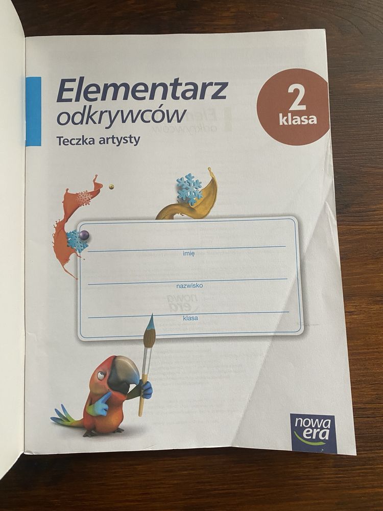 Elementarz odkrywców 2 teczka artystów