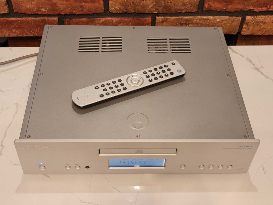 Audiofilski odtwarzacz CD CAMBRIDGE Azur 840c Jak nowy ! TOP ! XLR