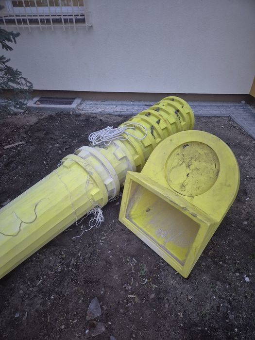 Zsyp budowlany, zsyp do gruzu 12m