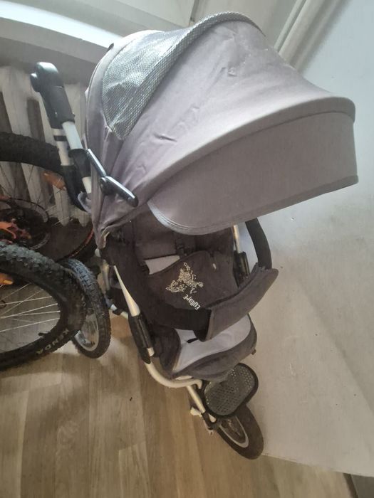 Wózek joggingowy 3w1 gondola, spacerowy, nosidełko samochodowe isofix