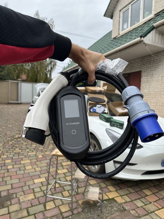 EV Charger 7KW 32A, Зарядка до електромобіля зарядне  зарядний wi-fi