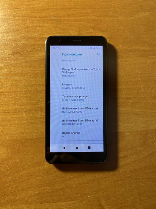 ZTE Blade L8 (16GB, Android 9)
