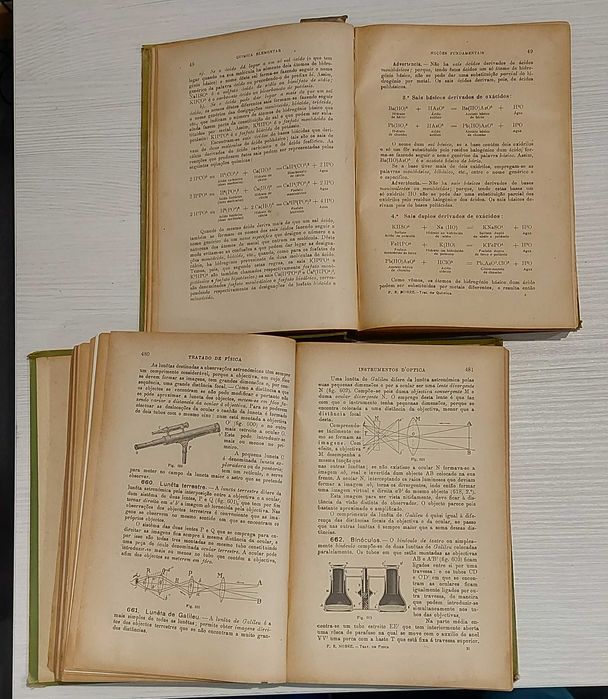 Tratado de Física Elementar - 1928/1931 - de Francisco Ribeiro Nobre