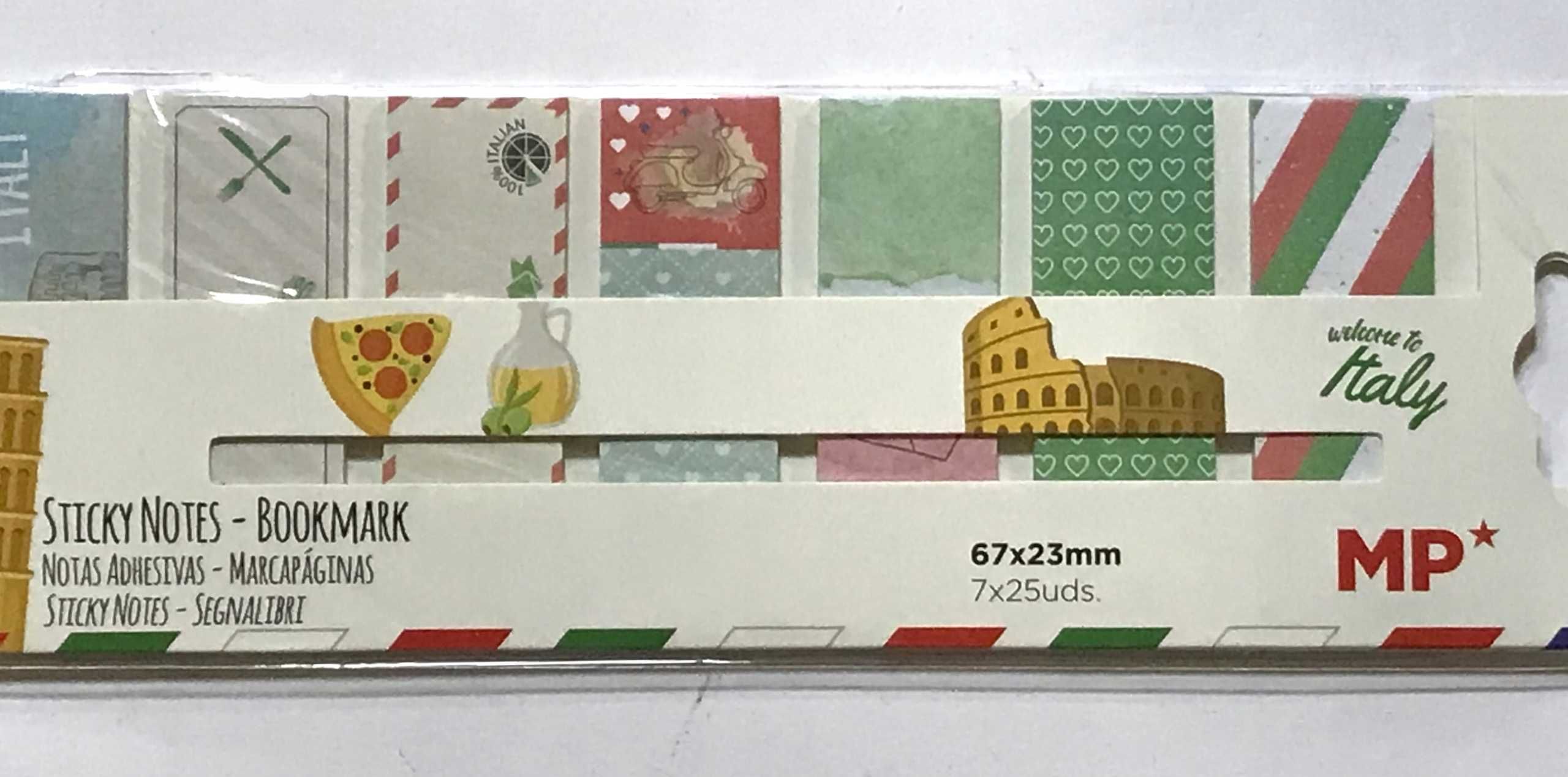 Karteczki samoprzylep indeksujące Welcome to Italy Koloseum Włochy