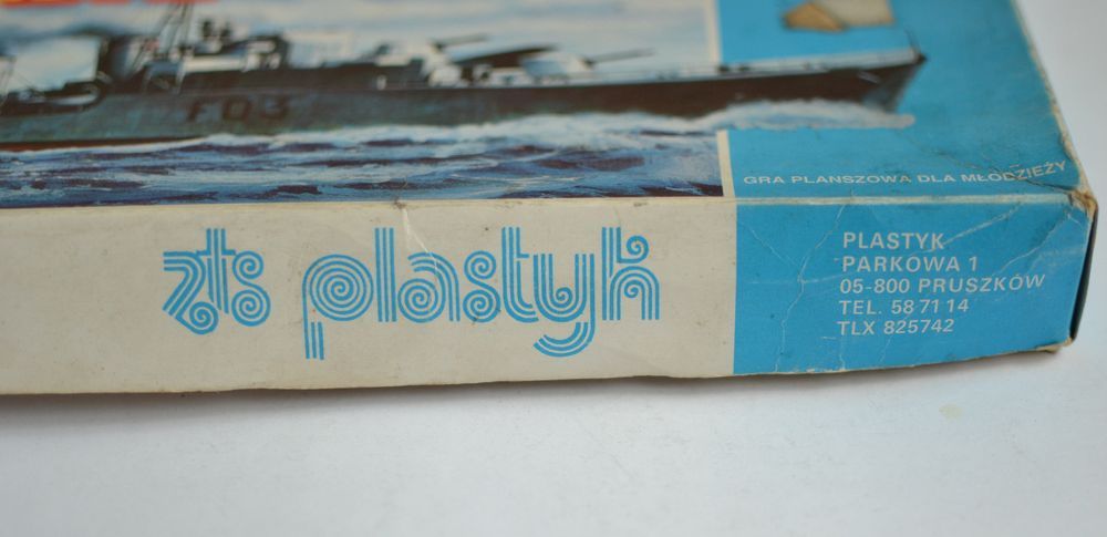 Gra planszowa Manewry morskie stara PRL