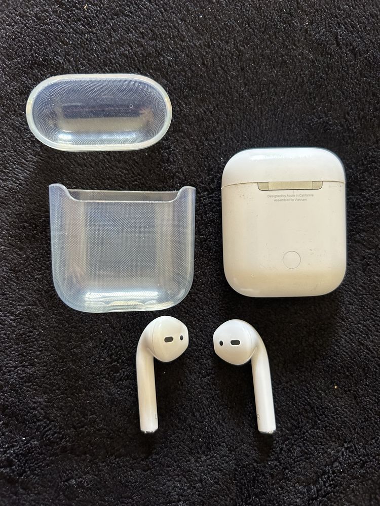 AirPods 2 Originais Apple + Capa Protetora