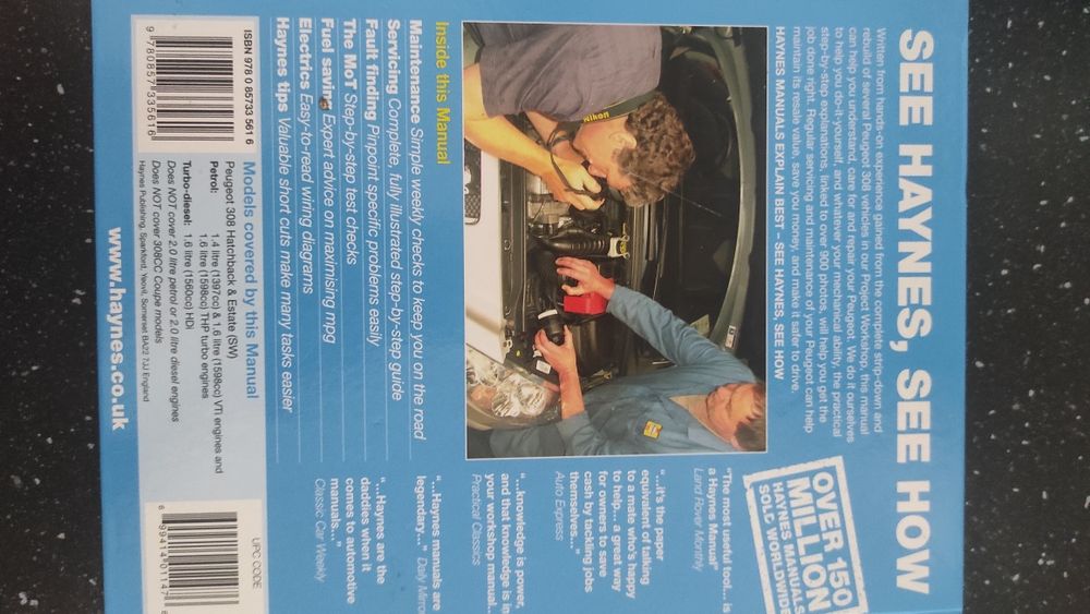 Instrukcja Peugeot 308 poradnik  książka