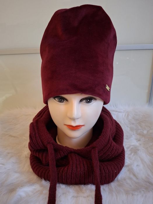 Czapki kominy damskie