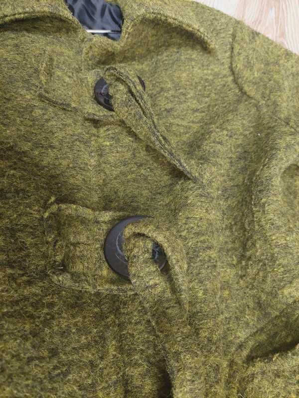 Made in Italy płaszczyk wełniany roz oversize sprawdź wymiary