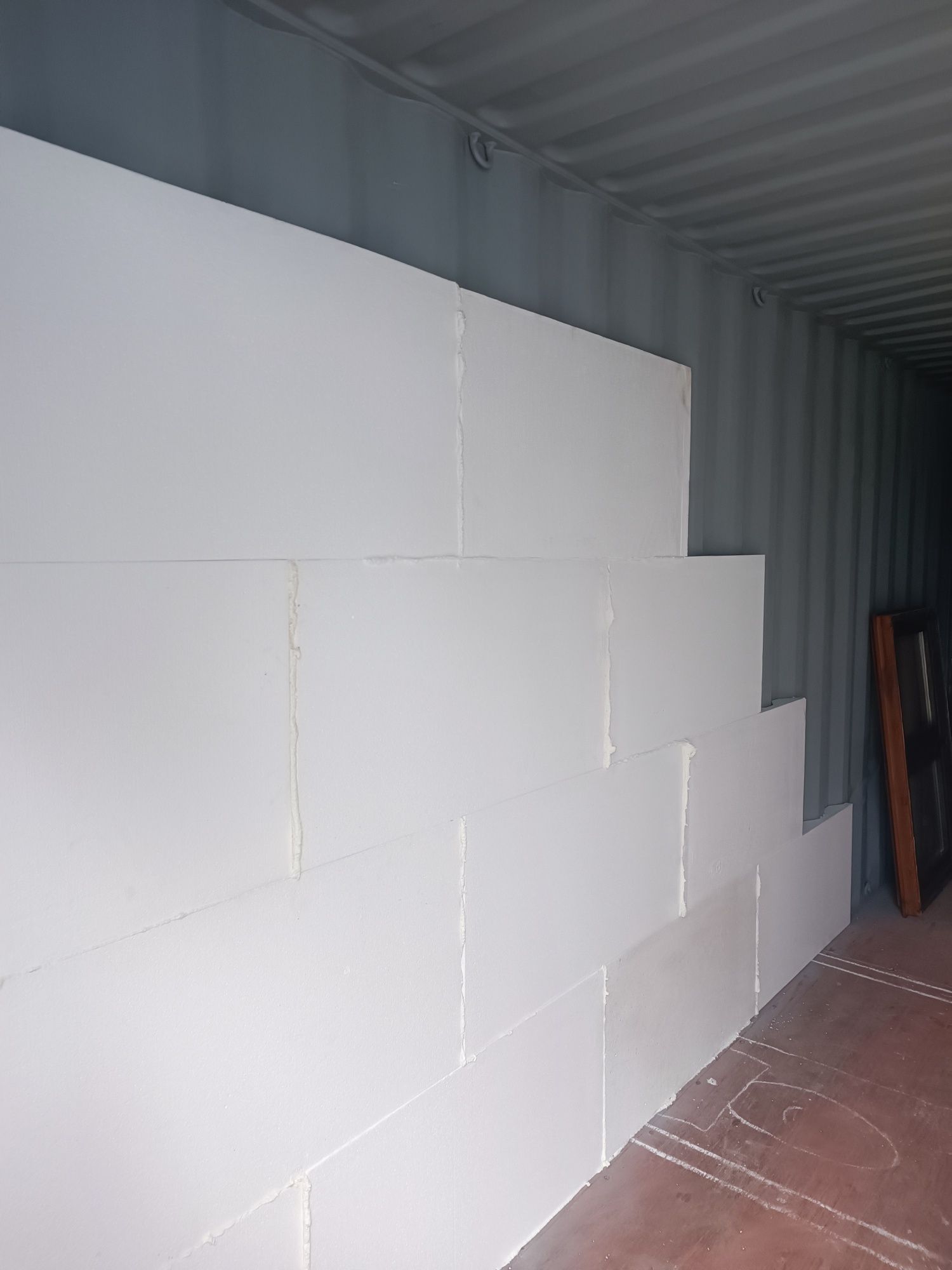 Isolamento térmico para contentores