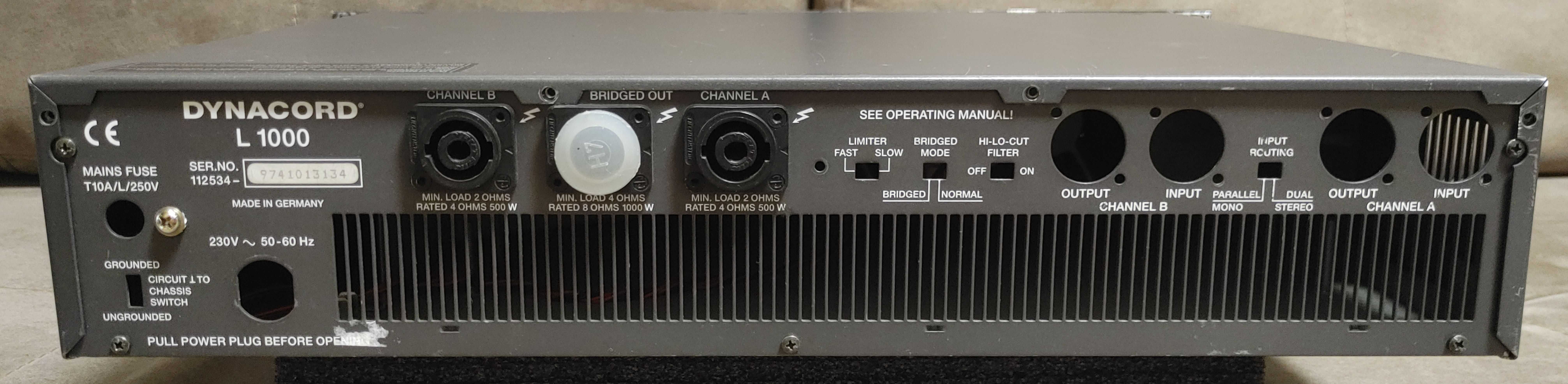 Корпус Dynacord L1000