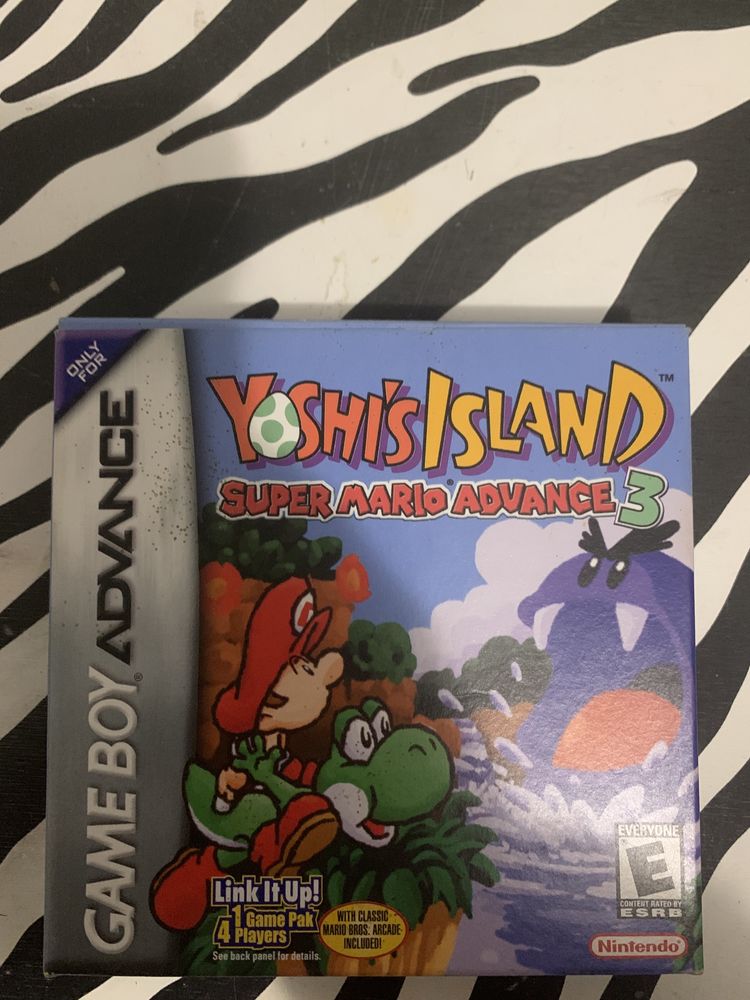 Yoshi’s Island (Jogo, caixa, manual)