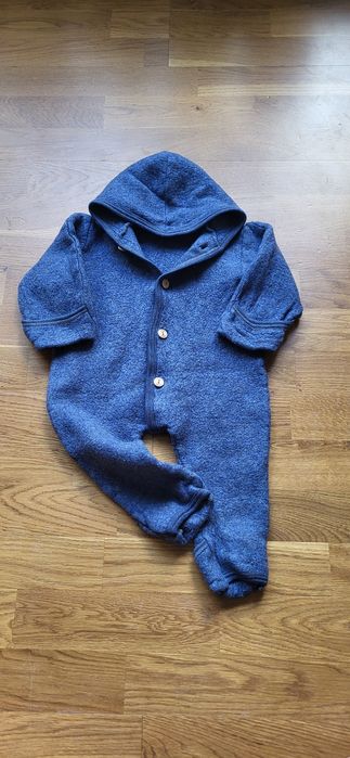Welniany kombinezon engel 62 68  merino wool